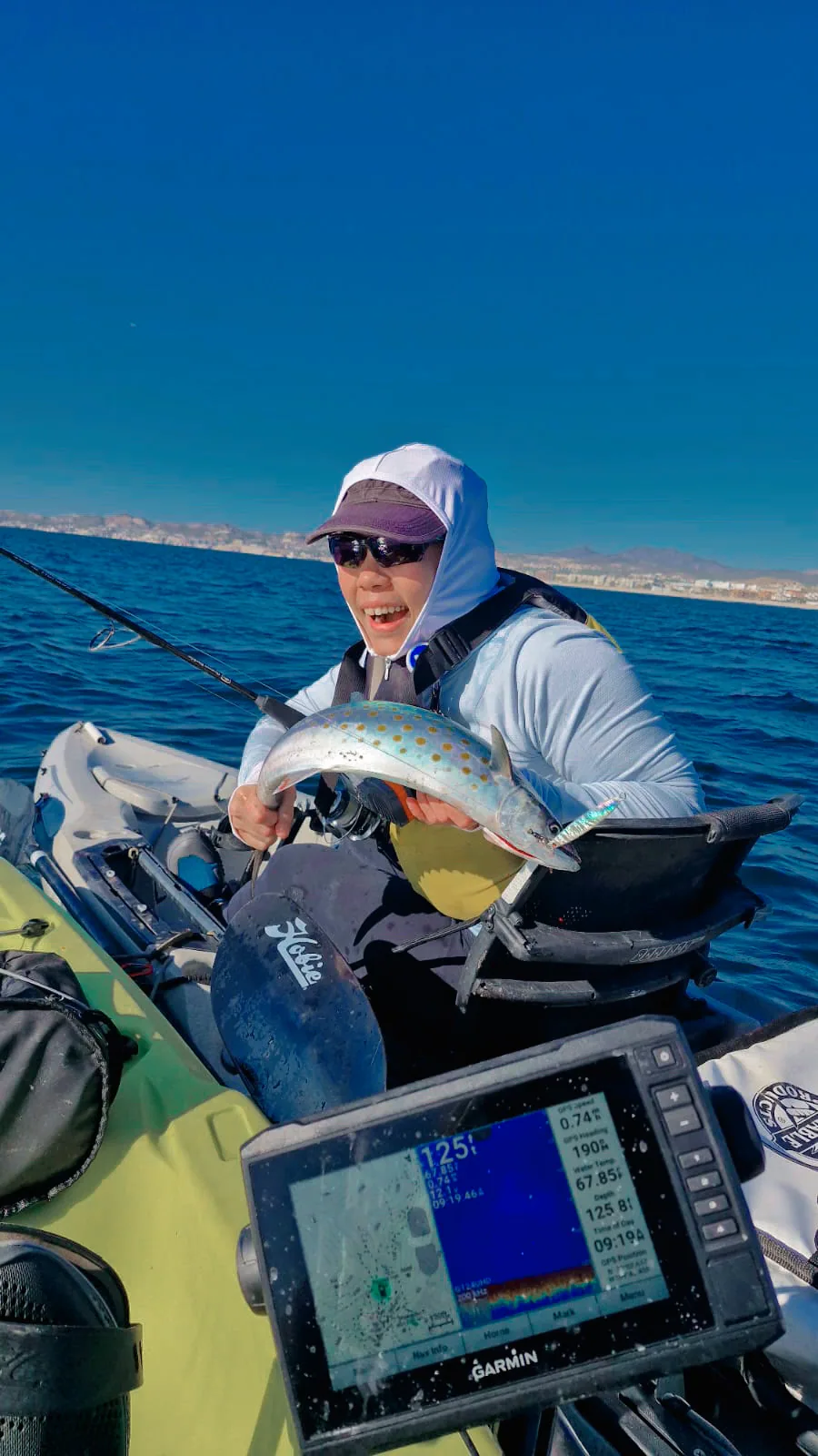 Kayak Fishing in Cabo San Lucas with Tag Cabo Sportfishing