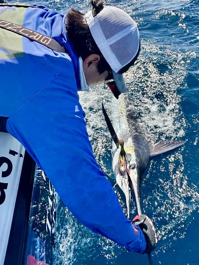 Cabo San Lucas sportfishing photo 073 — catch and crew aboard the Tag Cabo fleet