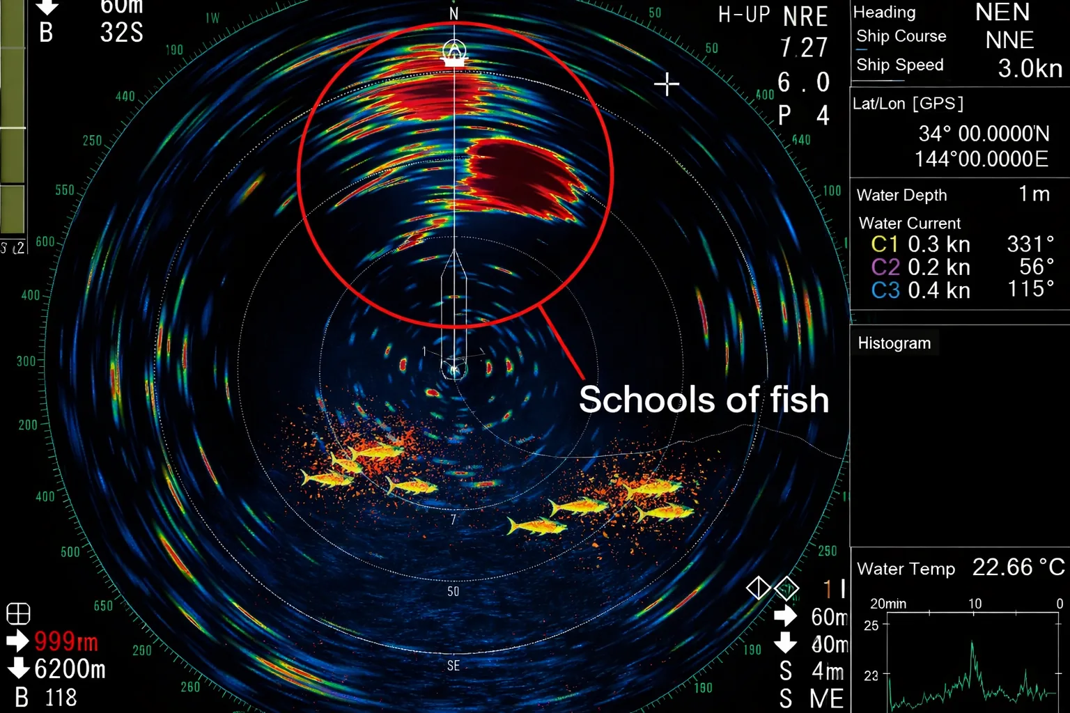 SIMRAD SY50 sonar unit