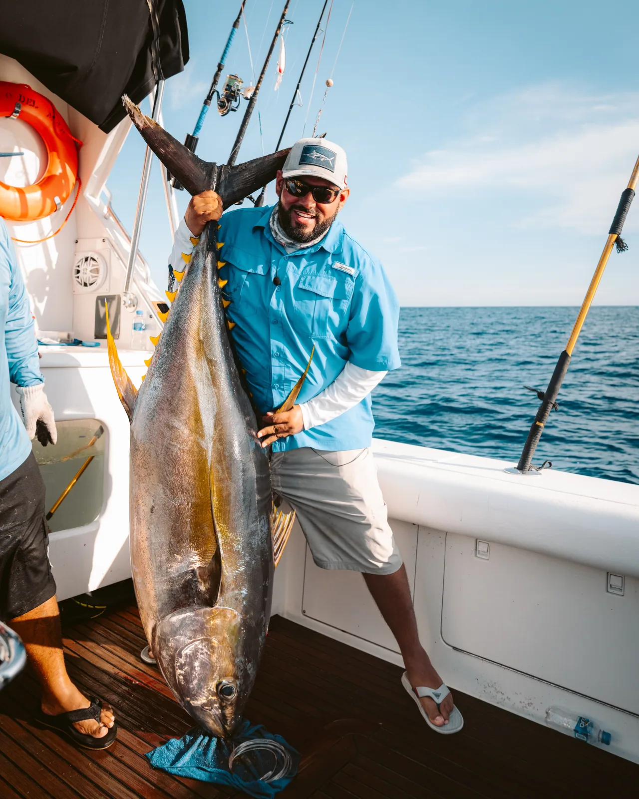 Cabo San Lucas sportfishing photo 068 — catch and crew aboard the Tag Cabo fleet