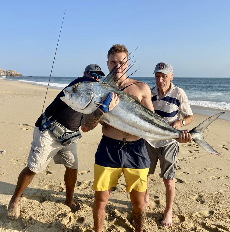 Roosterfish Surf Fishing in Cabo San Lucas (From Shore Guide + Trips)