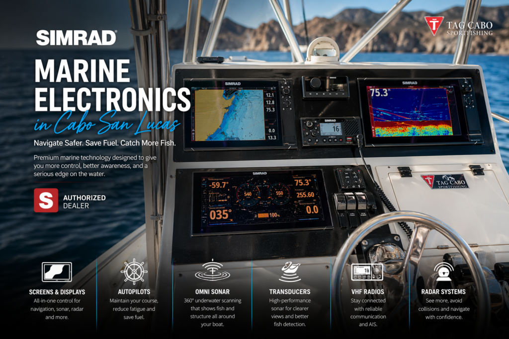 SIMRAD Marine Electronics in Cabo San Lucas